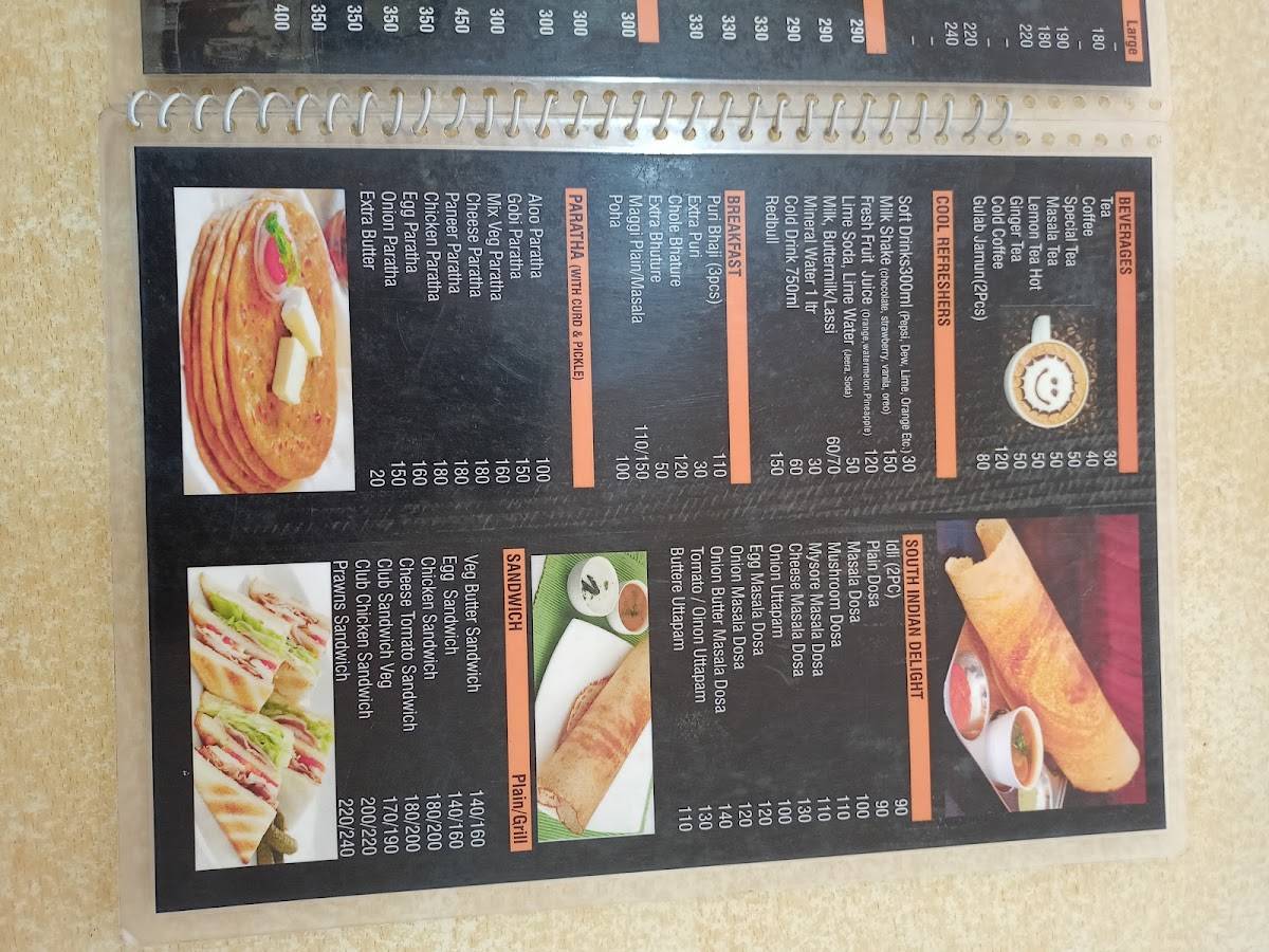 Zaika FamilyRestaurant menu