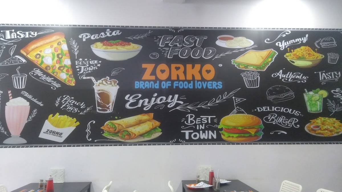 Zorko Mysuru menu
