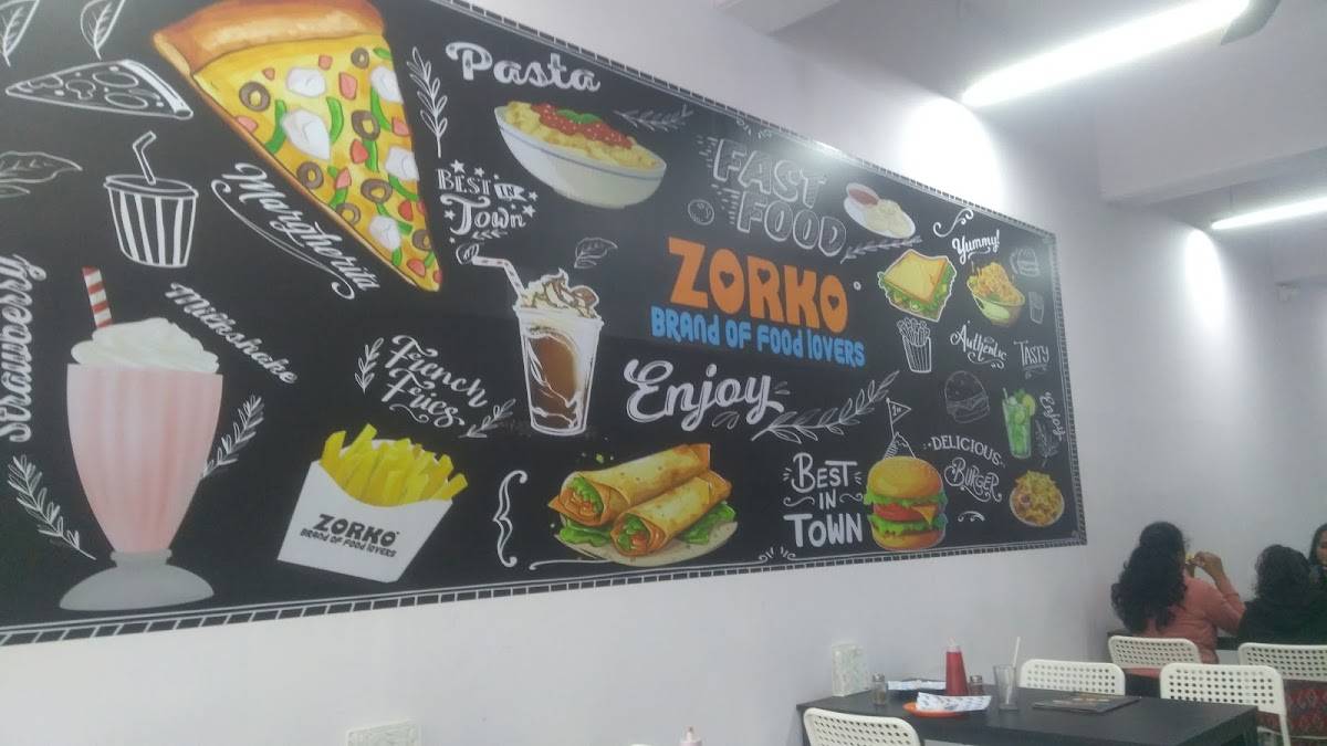 Zorko Mysuru menu