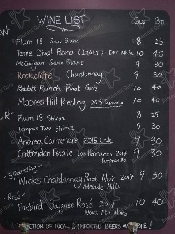 Menu at Gourmet Girl Cafe & Catering, Blackburn