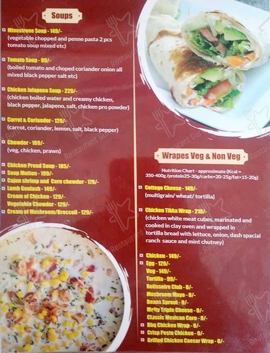 Strength Protein Bar & Kitchen menu