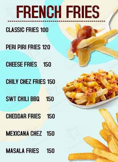 Pink Cafe menu
