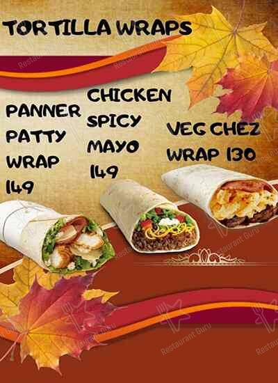 Pink Cafe menu