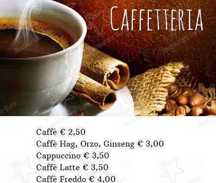 Menu di La Mela Stregata 