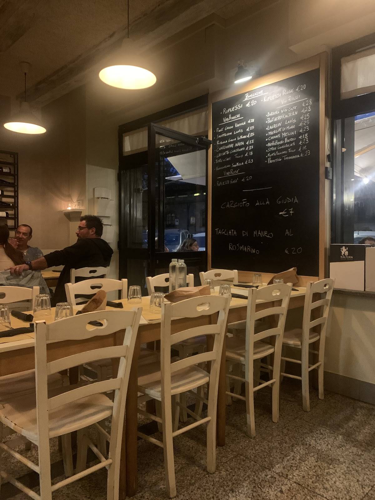 Menu di il Ristorantino 