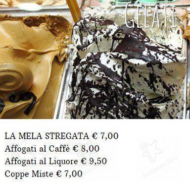Menu di La Mela Stregata 
