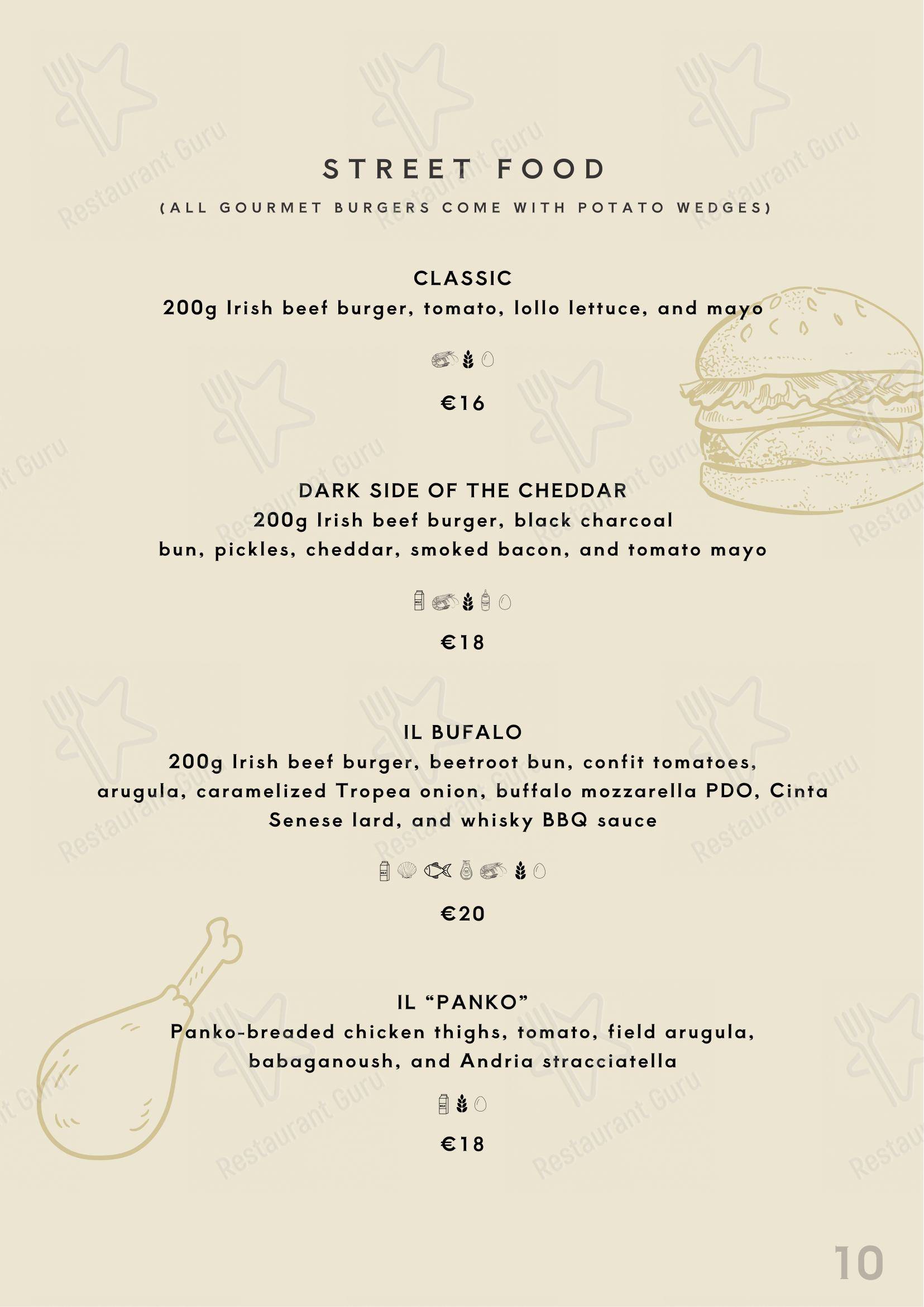 Menu di Beef Bazaar - Menu bar