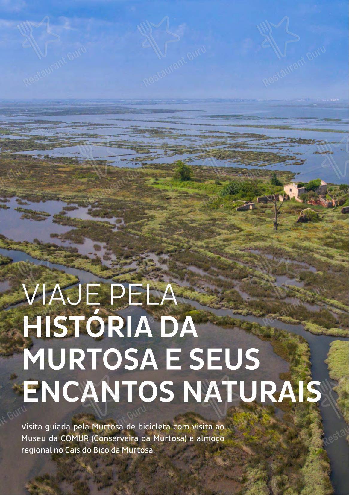 Основное меню para Restaurante Cais da Ribeira em Curitiba