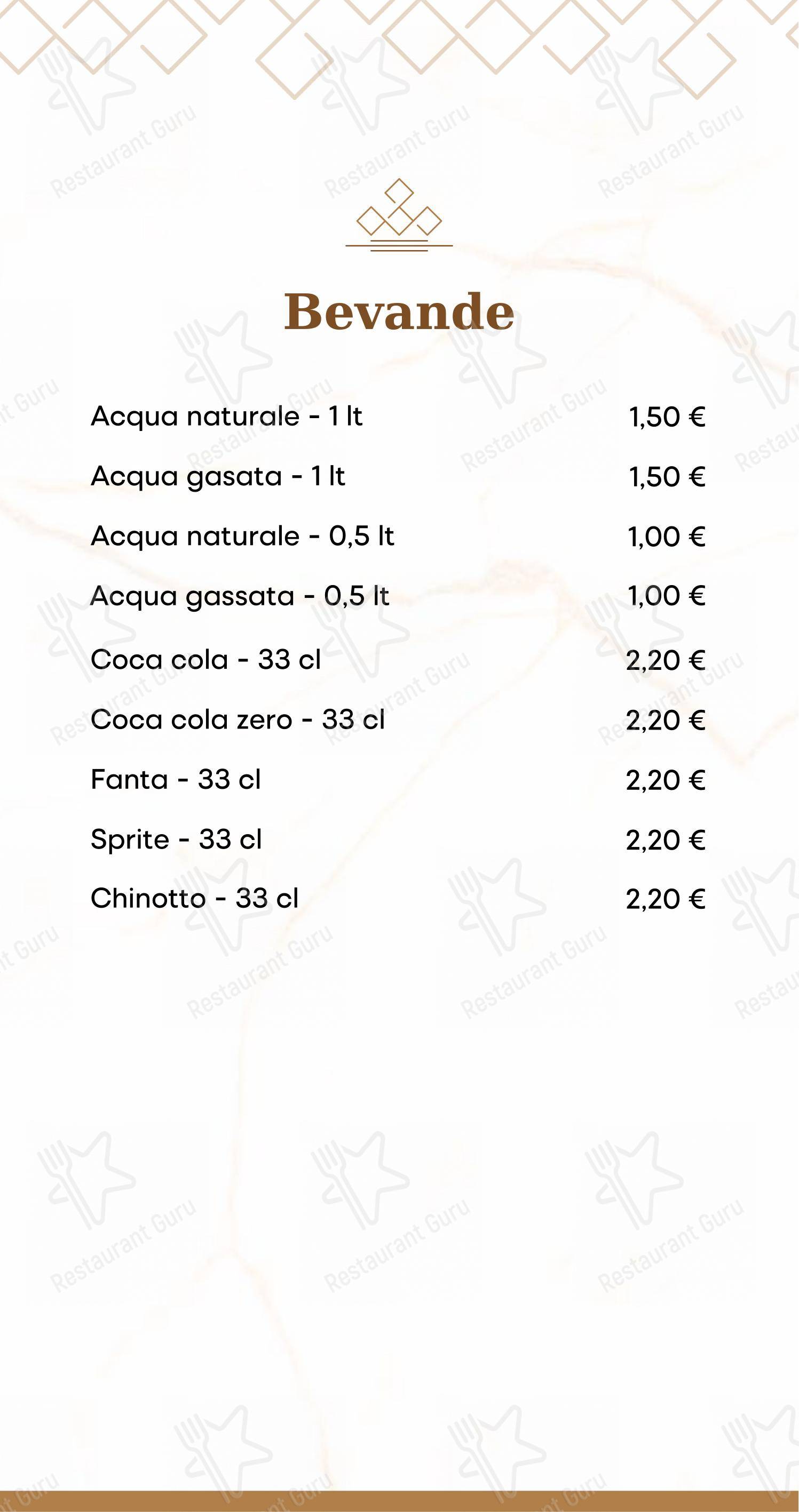 LIBERTY - Bar - Gastronomia - Pizzeria - Pasticceria in Bagheria - Menu