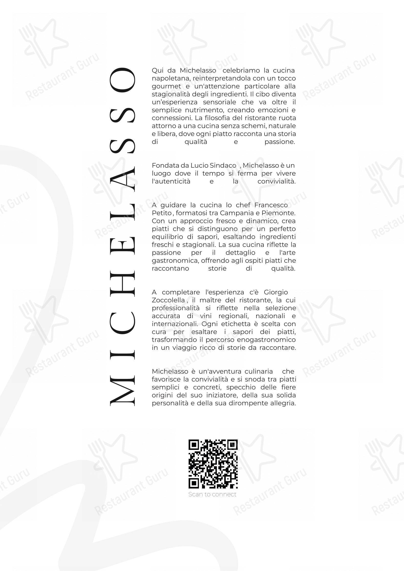 菜单 per Michelasso Ristorante Gourmet a Napoli in Napoli