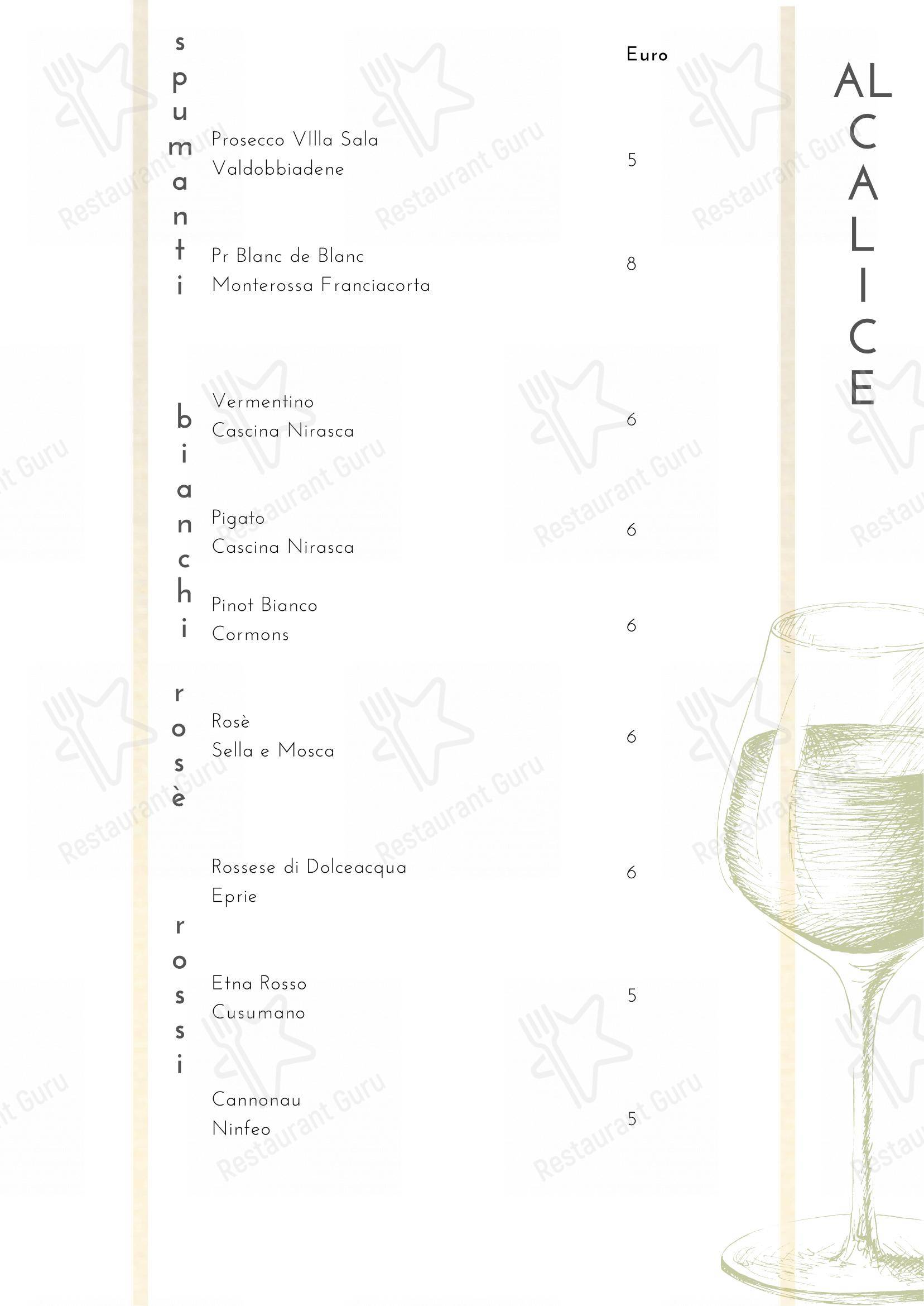 Ristorante La Ruota in Imperia - Menu bar