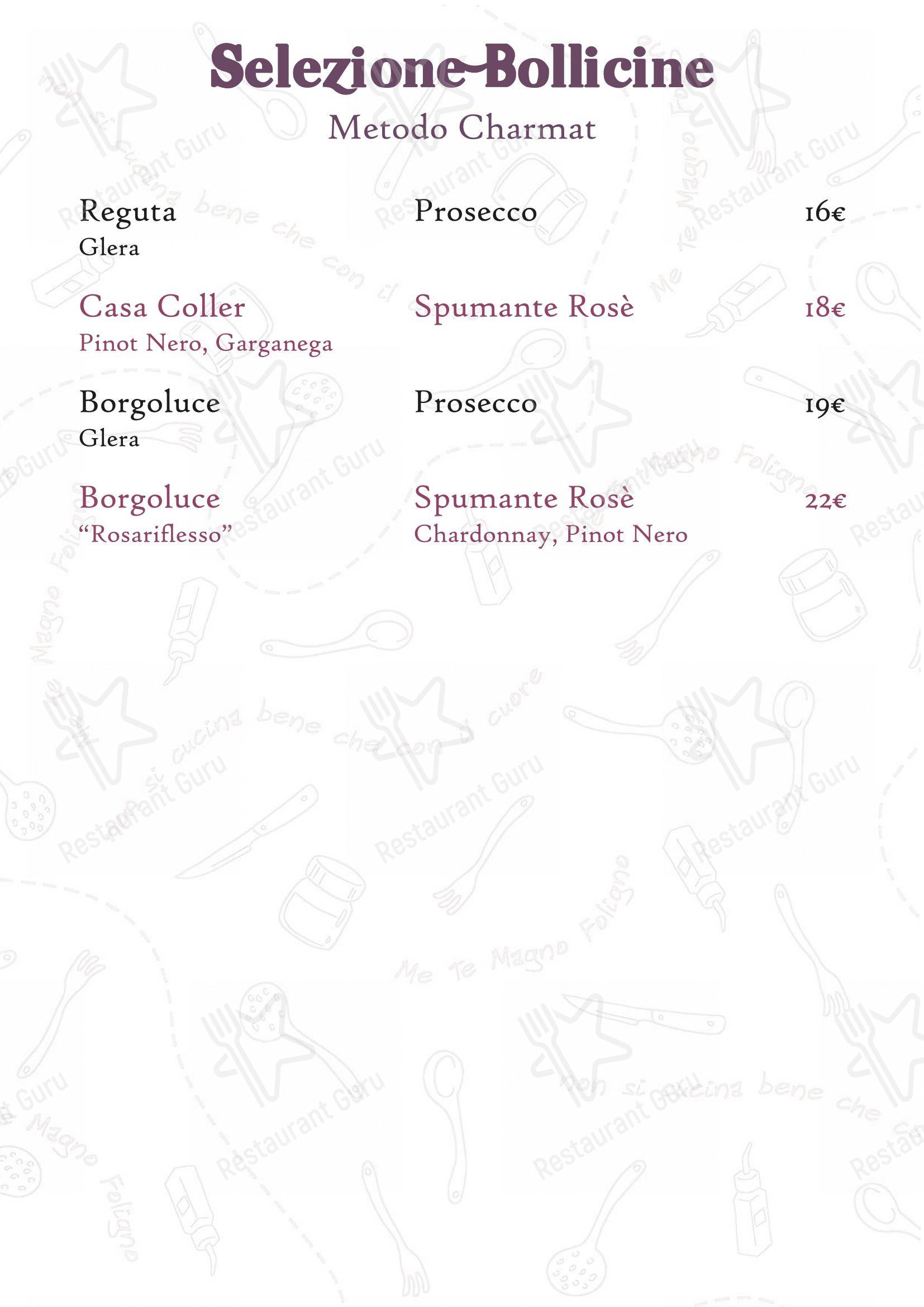 Крафт меню per Ristorante MeTeMagno Foligno in Foligno