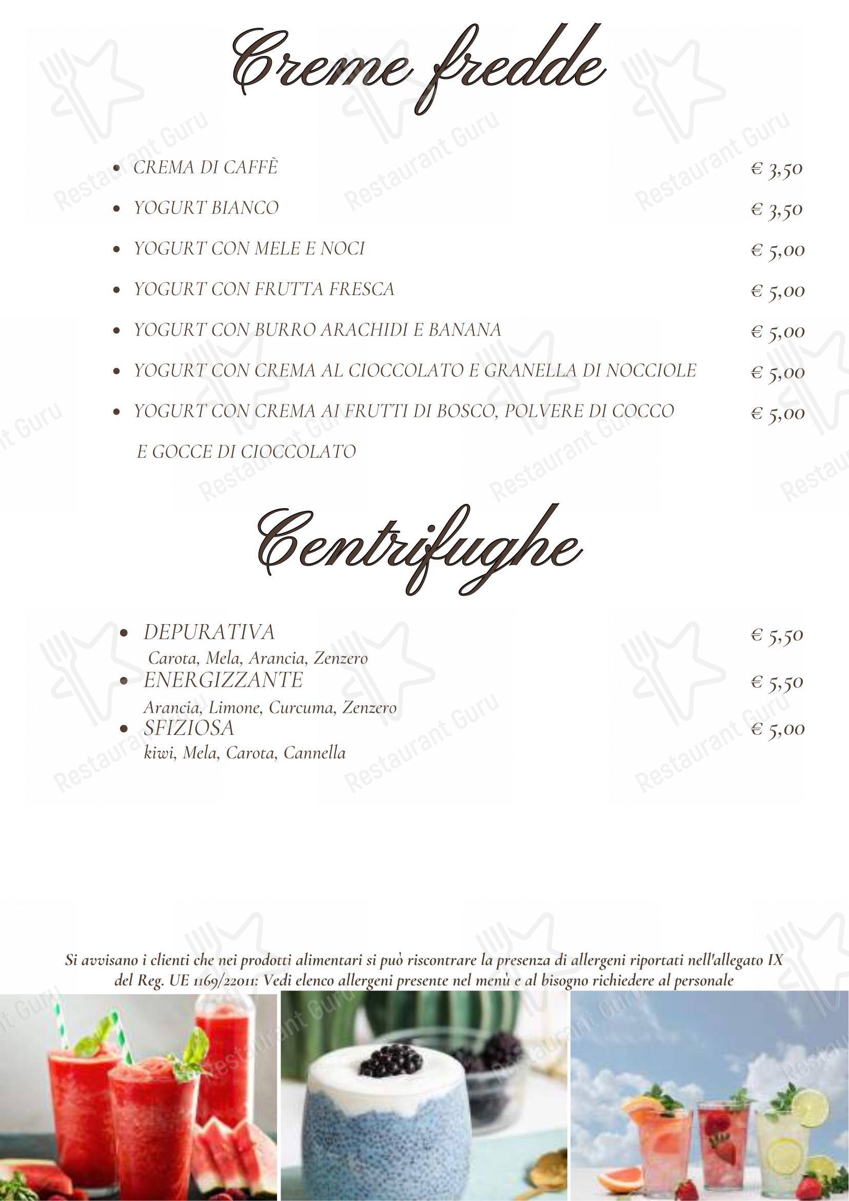 Menu bar per SESAMO, Caffetteria, Panetteria, Colazioni, Pranzi, Aperitivi in Calusco d'Adda