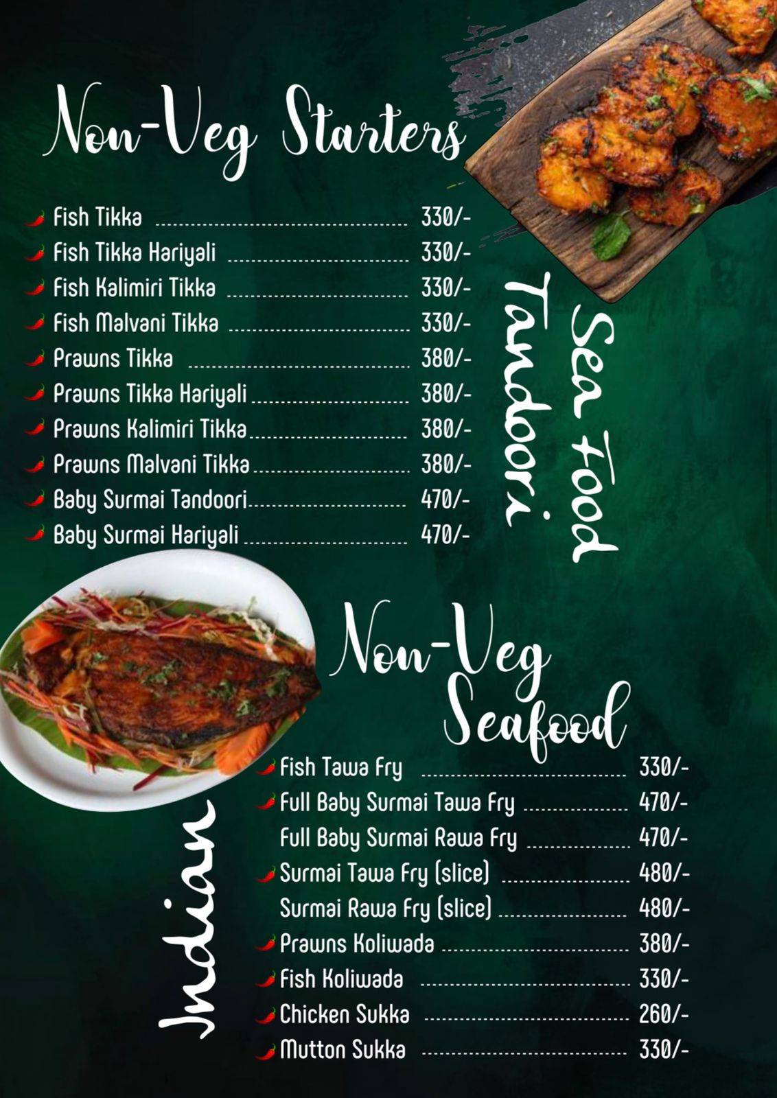 360 Degree Multi-Cuisine Family Restaurant & Bar menu