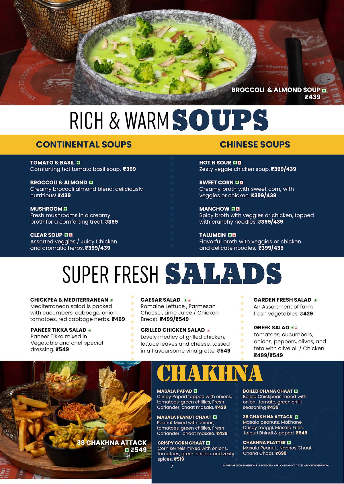 38 Barracks Restaurant and Bar menu