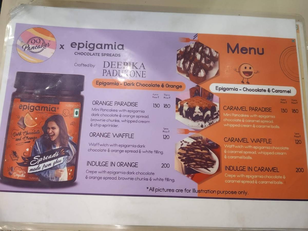 99 Pancakes in Jabalpur - Mini Pancakes, Waffles, Cakes, Pastries & more menu