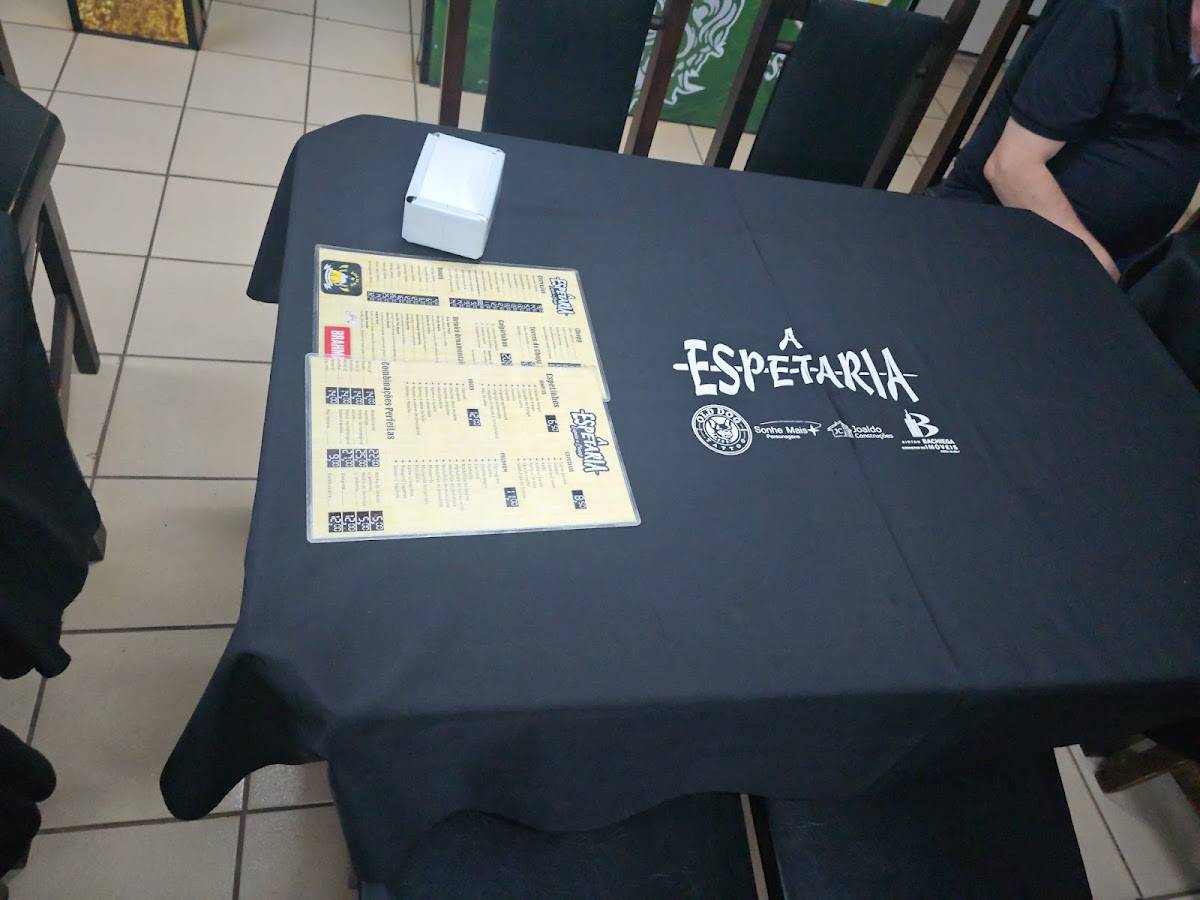 A Espetaria Espeto e Chopp cardápio
