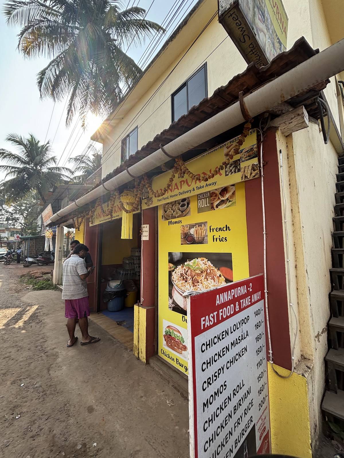 ANNAPURNA menu