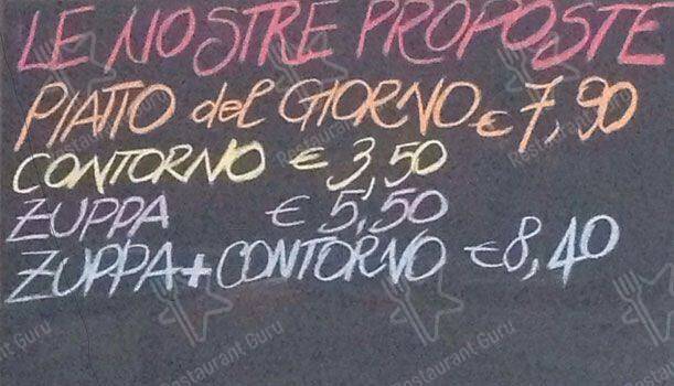 Menu di Agente Naturale 