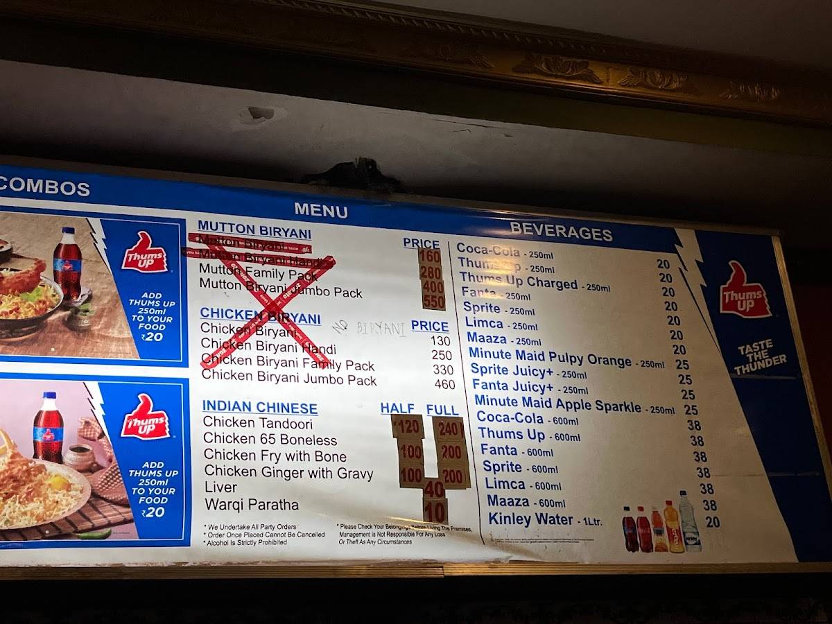 Al Akbar Fast Food menu