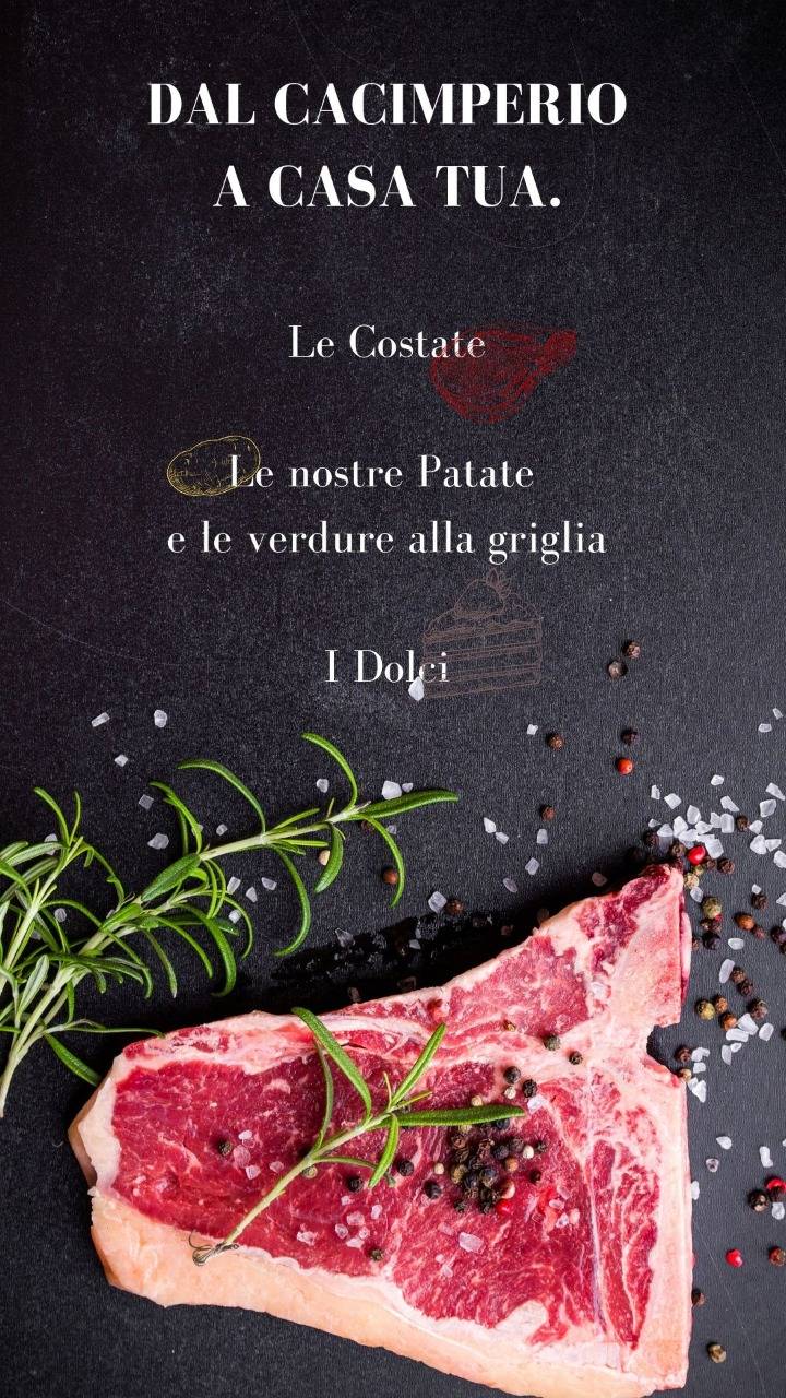 Menu di Al Cacimperio 