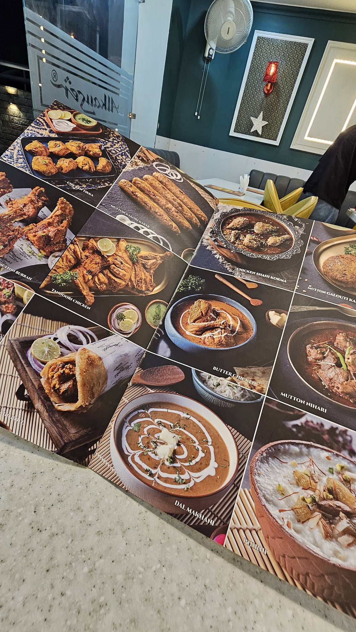 Alkauser menu