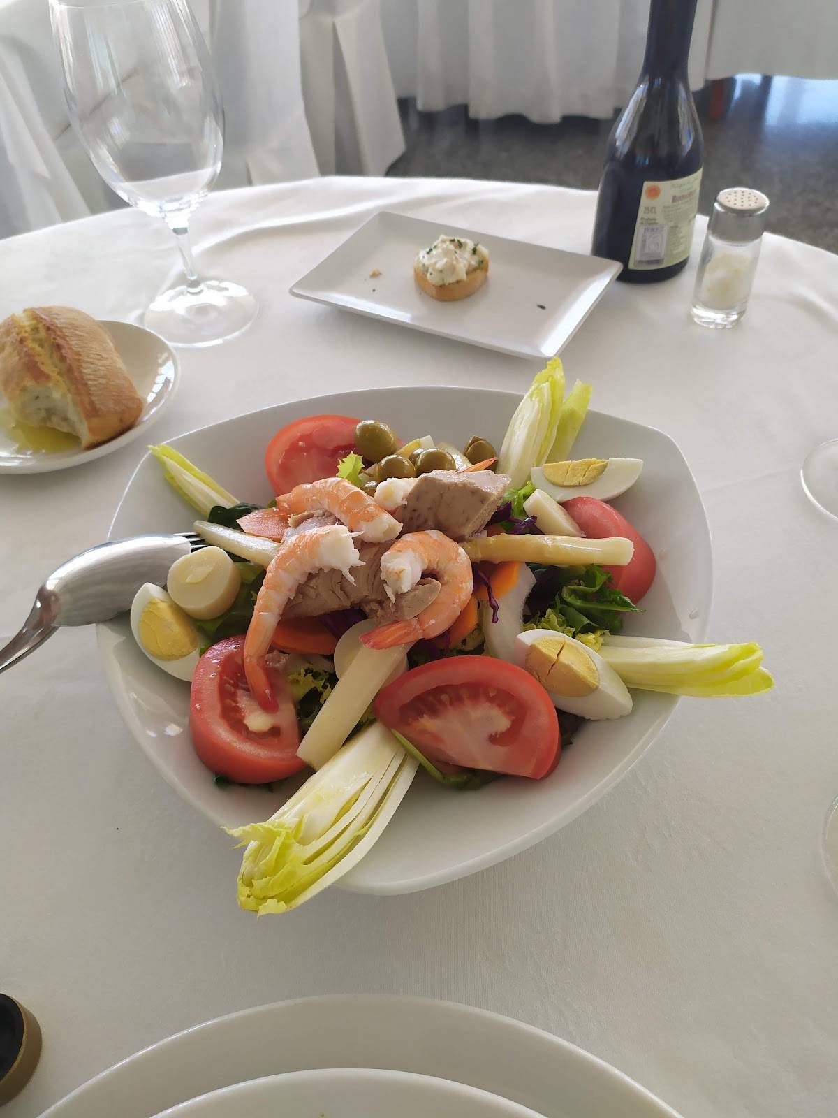 Carta de Restaurante Club de Mar /El Candelero (Almería)