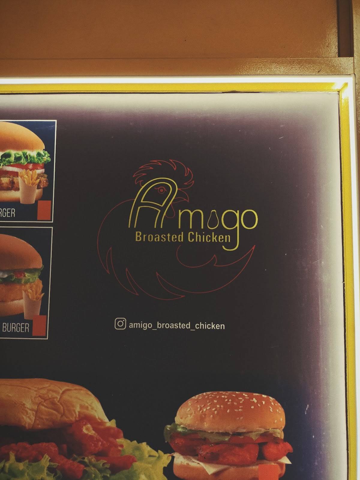 Amigo Fried Chicken menu