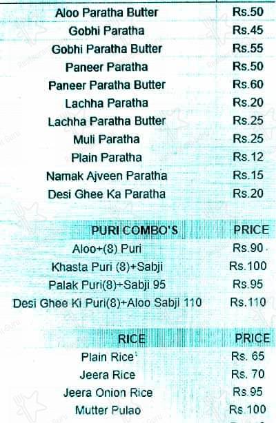 Quality Veg & Non- Veg Dhaba menu