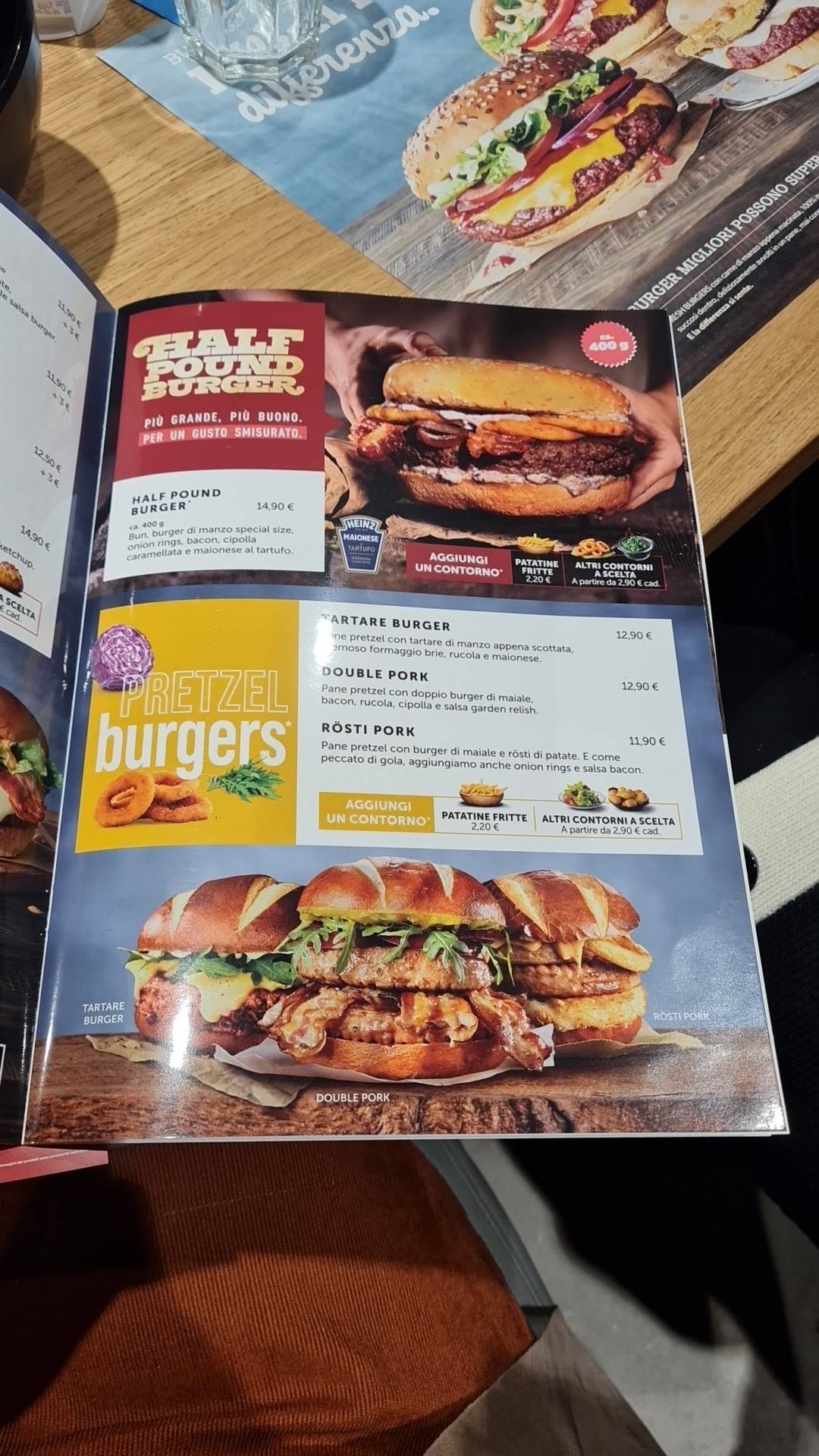 Menu di Roadhouse Restaurant Arezzo 