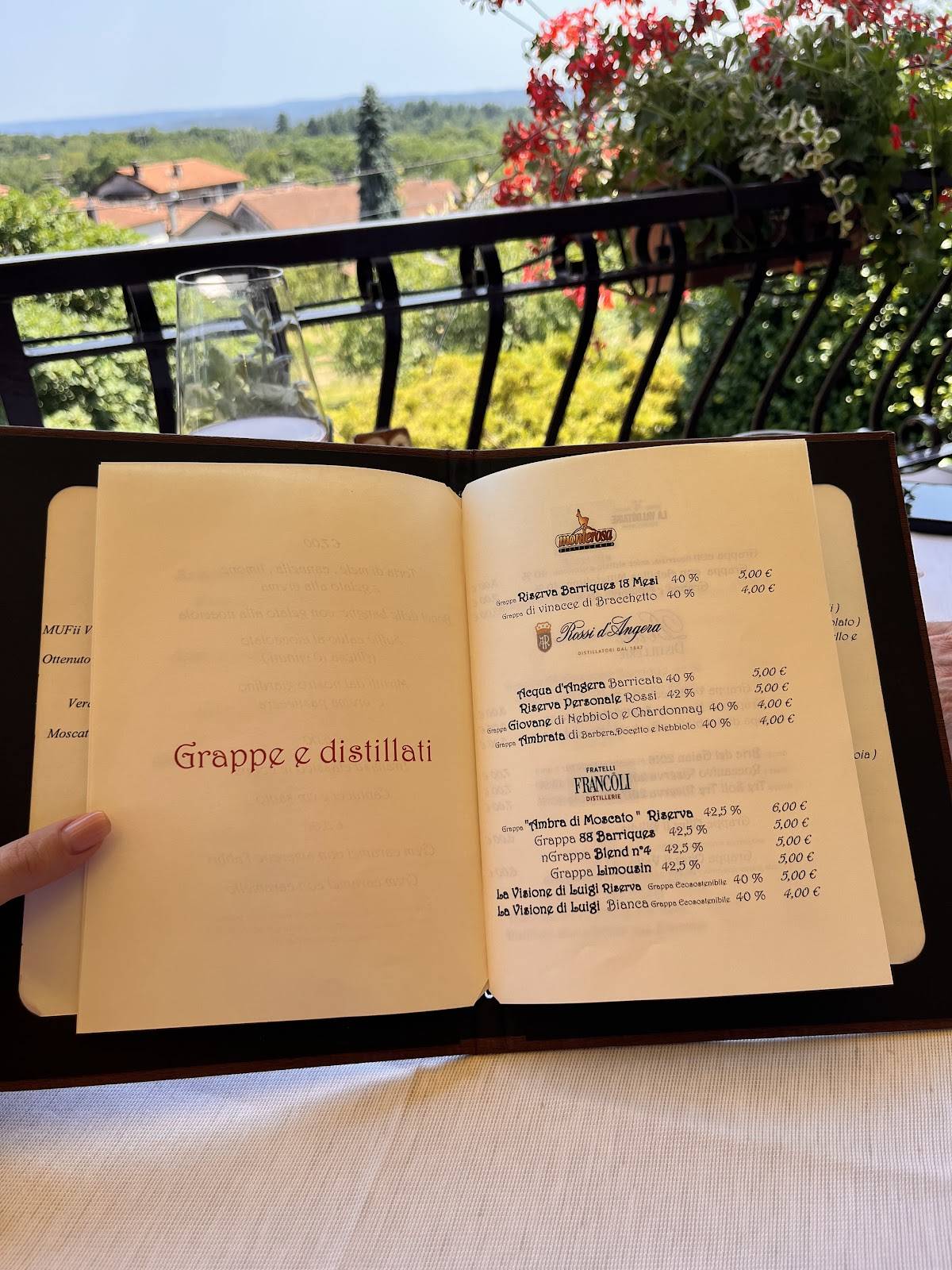 Menu di Ristorante Castagneto dal 1969 