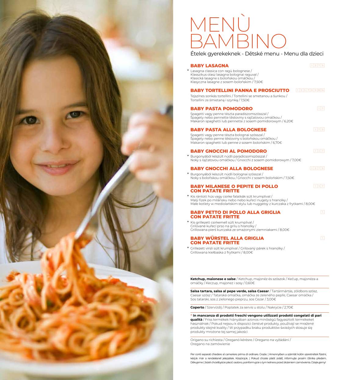 Menu di Atmosphera 