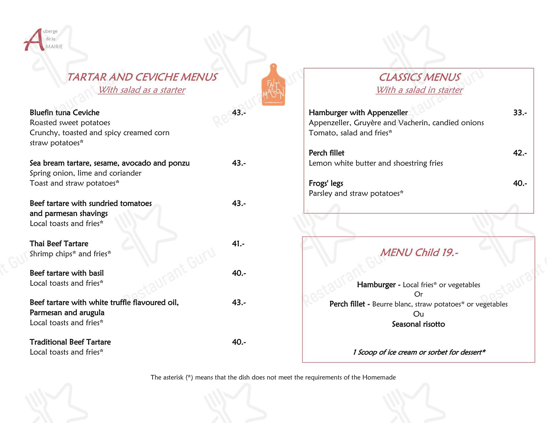 Auberge de la Mairie in Vernier - Детское