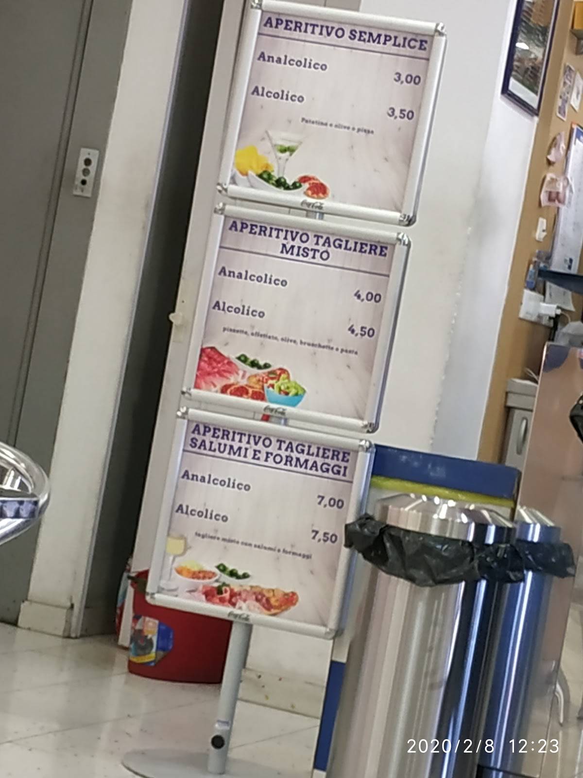 Menu di BLU BAR 