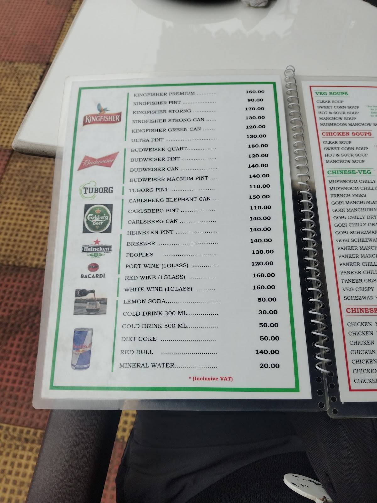GENE’s - Restaurant By The Riverside menu