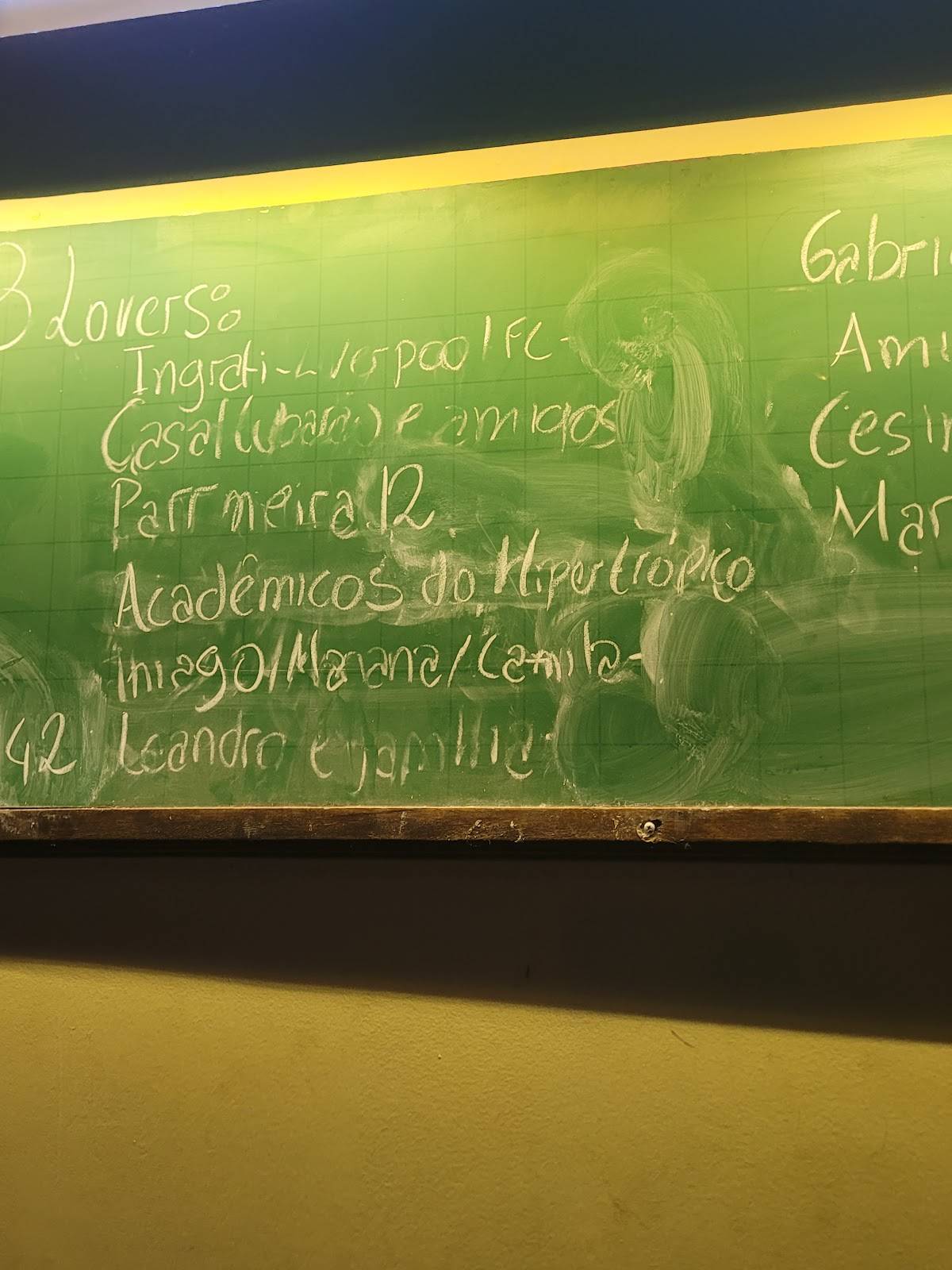 Bar Brasil cardápio