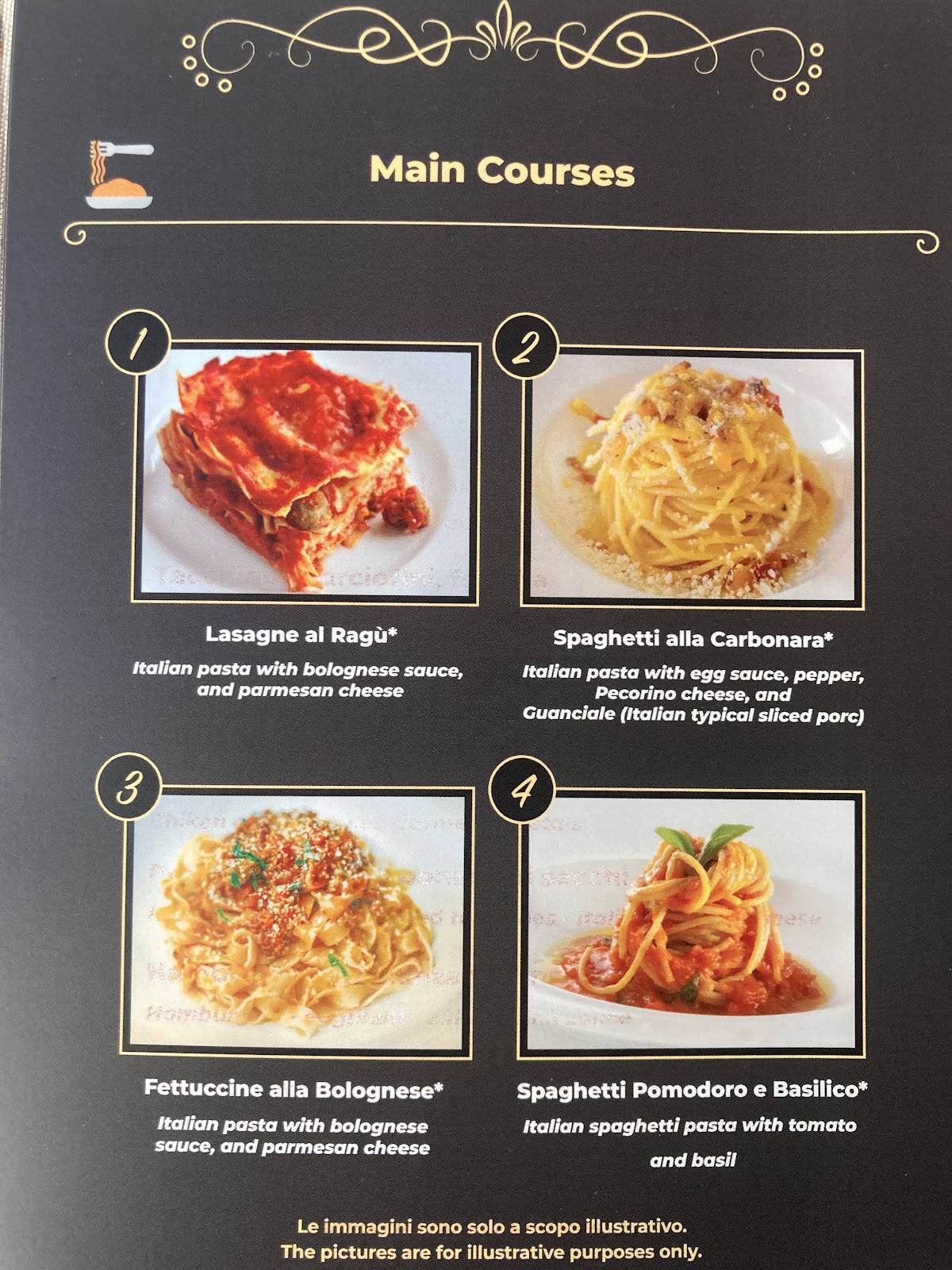 Menu di Bar Tabacchi Di Nello 