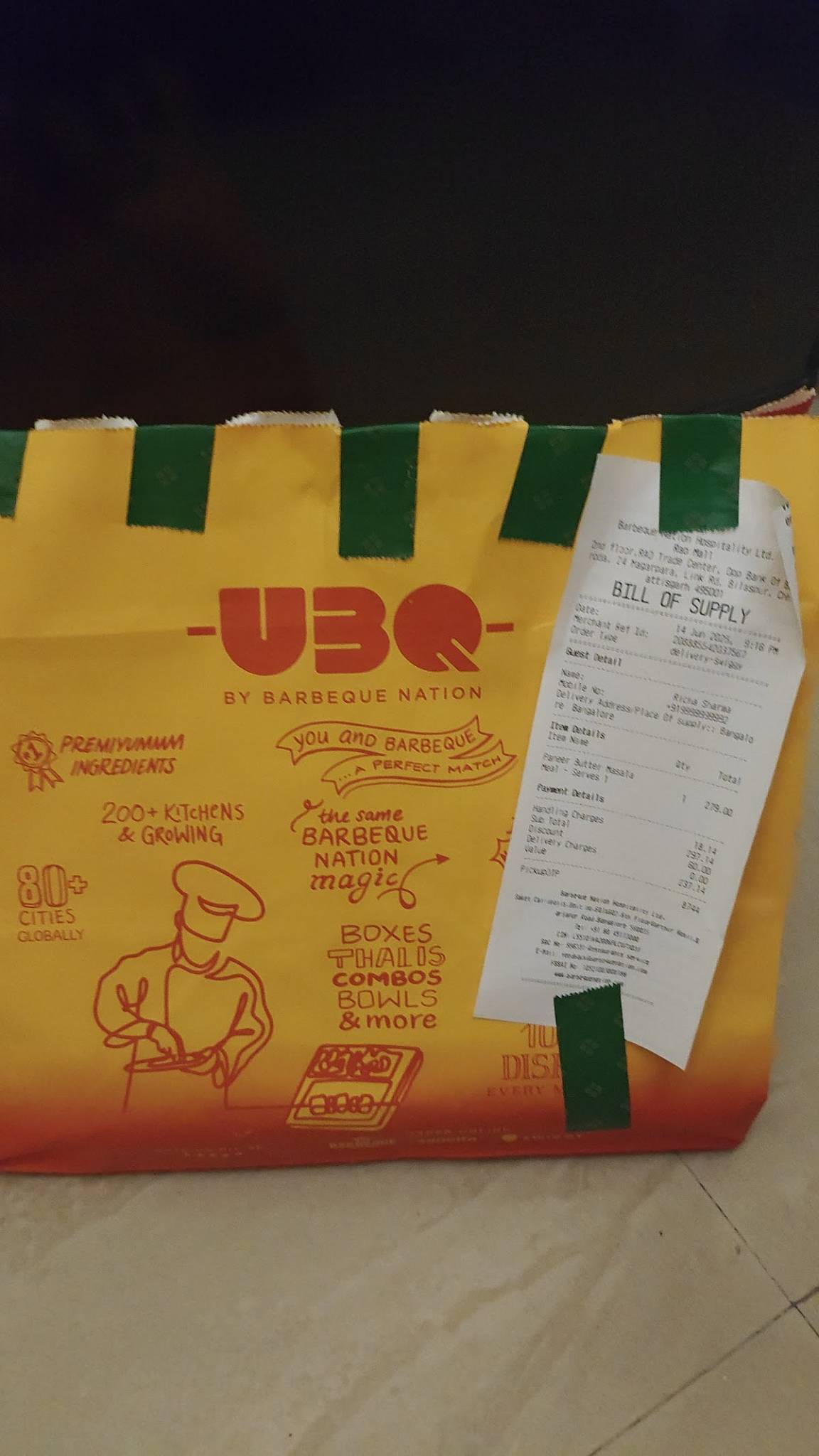 Barbeque Nation - Bilaspur menu