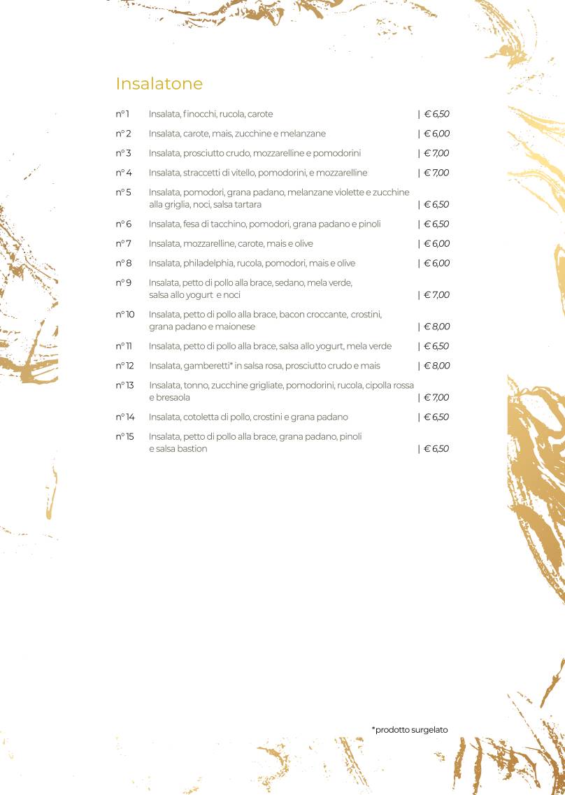 Menu di Bastion 