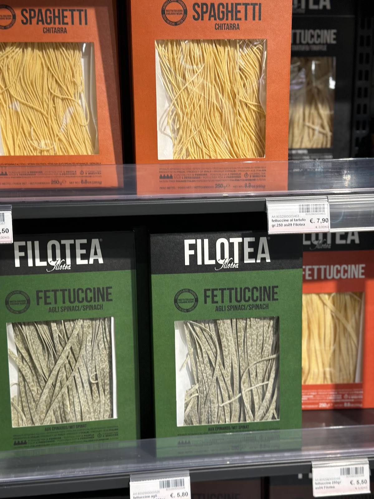 Menu di Bauli in Autostrada 