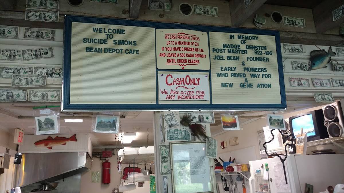 Menu at Bean Depot restaurant, North Port, Garden Rd