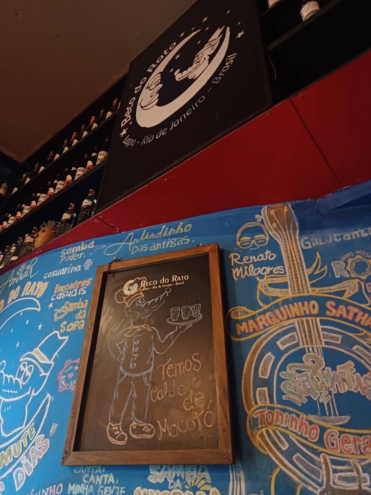 Beco do Rato cardápio