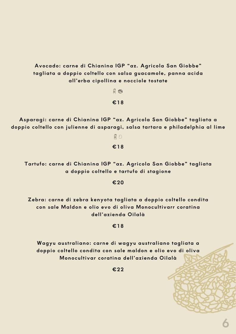 Menu di Beef Bazaar 