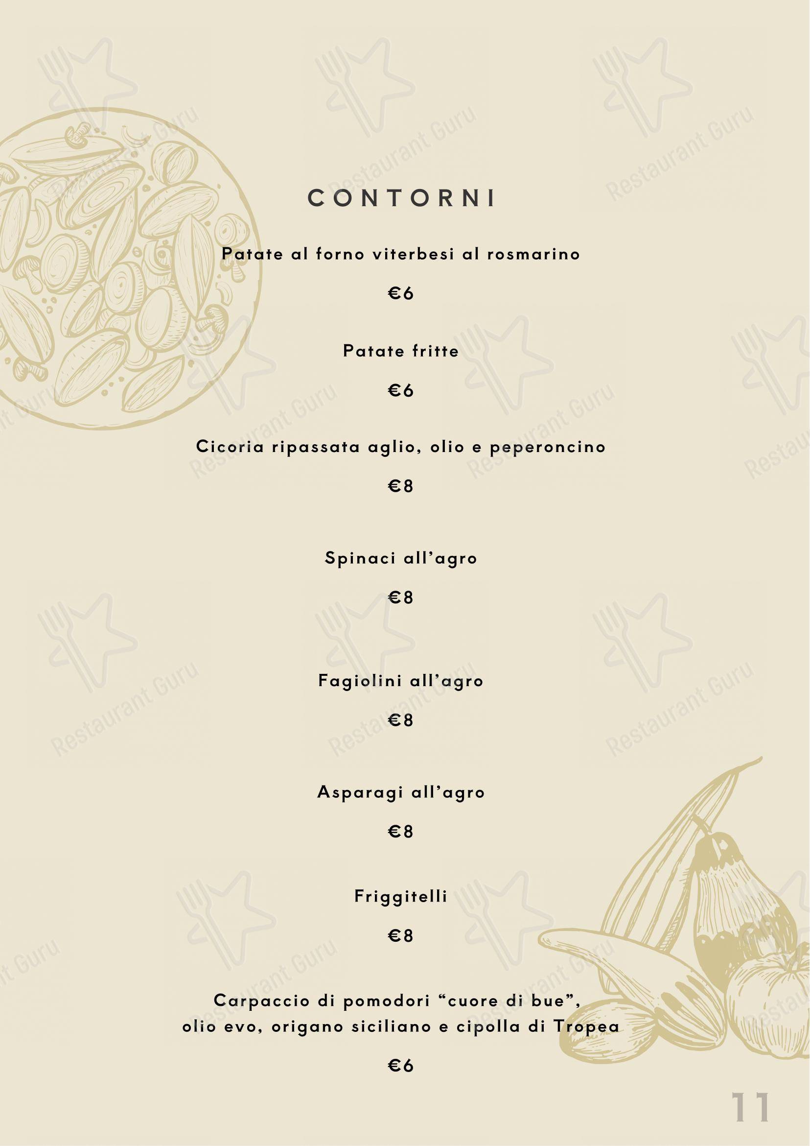 Menu per Beef Bazaar in Roma
