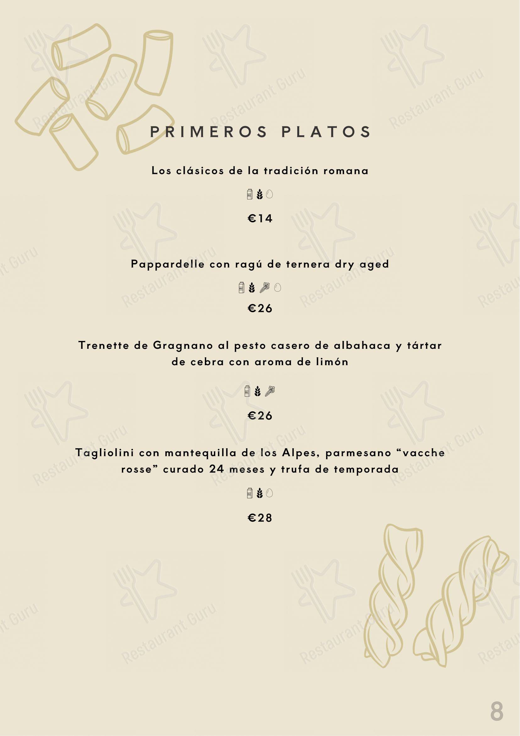 Menu di Beef Bazaar - Основное меню