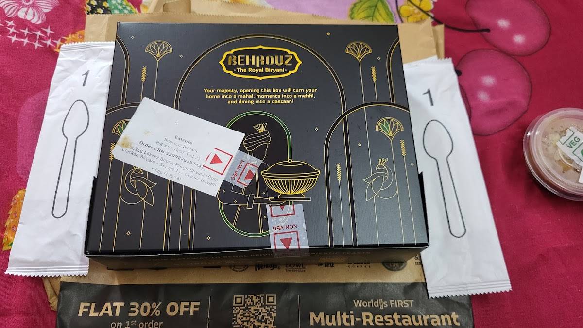 Behrouz Biryani Hazratganj menu