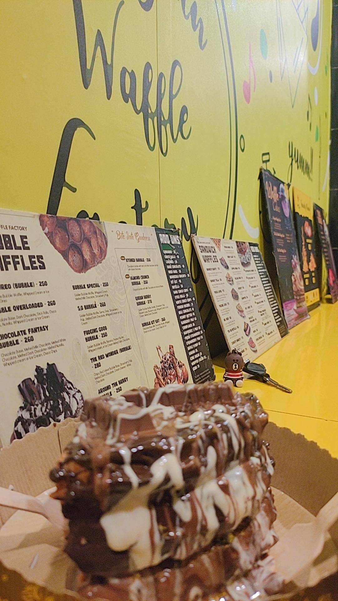 Belgian Waffle Factory Lucknow menu