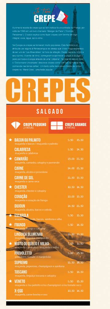 Bell’s Pizzaria cardápio