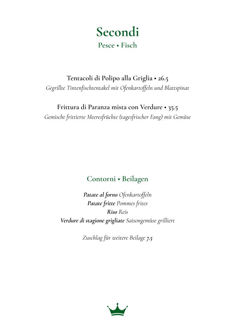 Menu di Krone 