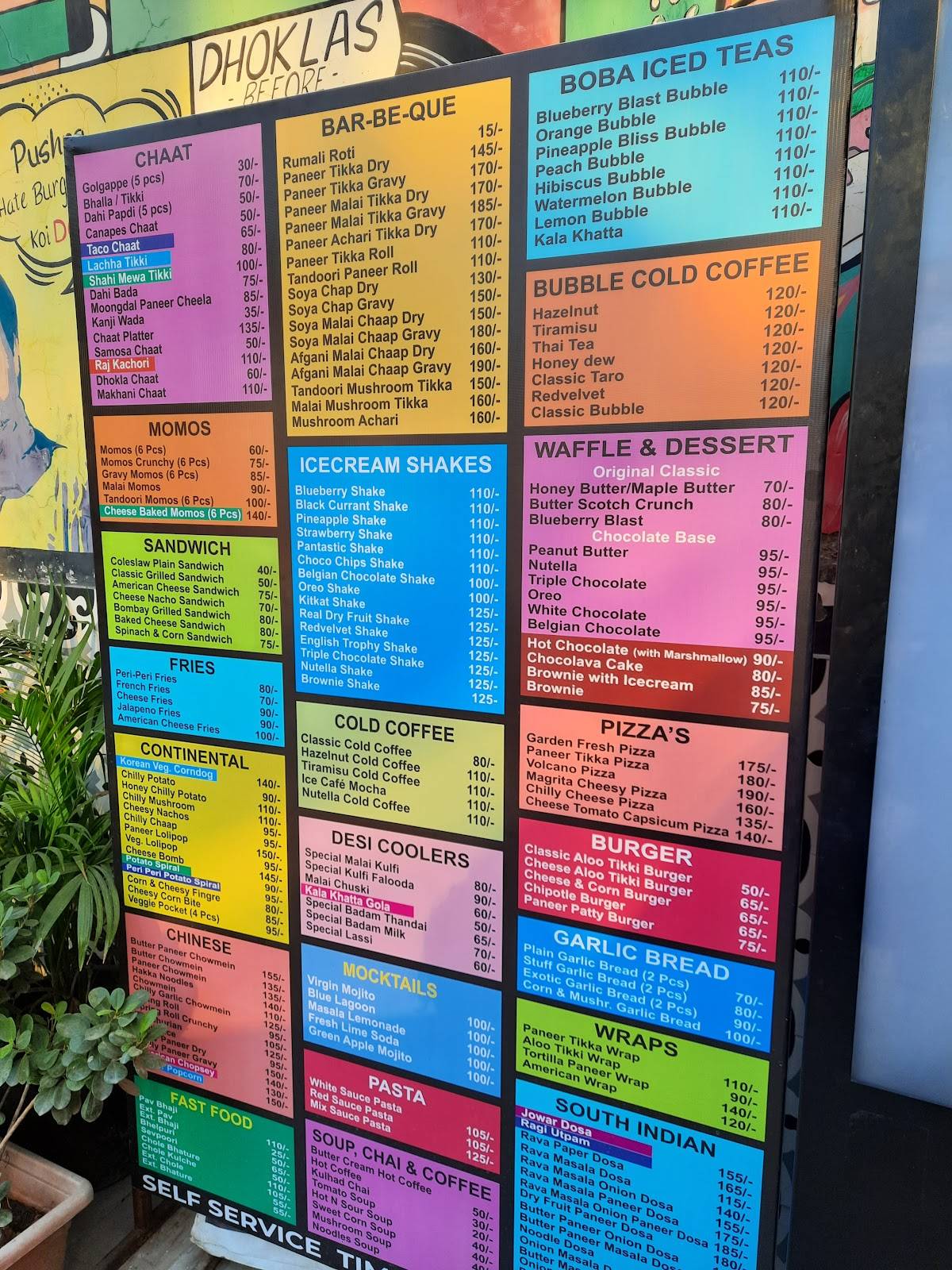 Bhagat Halwai Agra menu